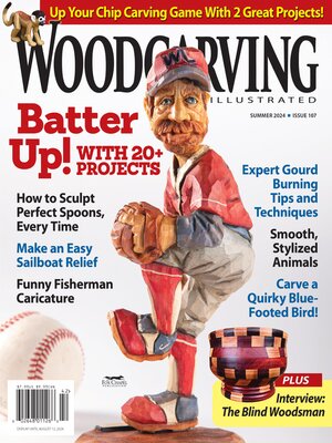 cover image of Woodcarving Illustrated Issue 107 Summer 2024